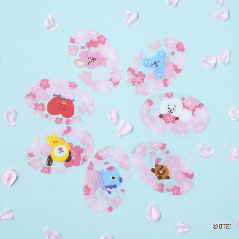 BANDAI BT21 Card Mascot Set (Pack Box)