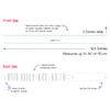 Paper Ruler - 36" Bulk Yardsticks for Classroom, STEM, Easy-to-Read