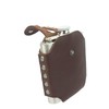 Flask With Leather Belt Holder (Brown)