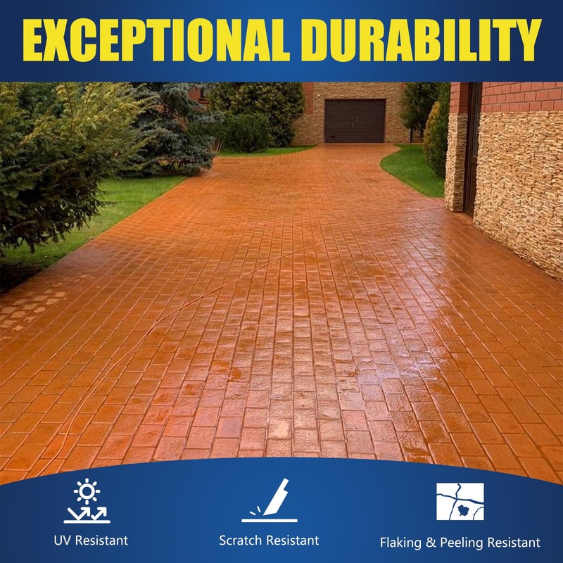 Super Wet Look Stone Sealer-1 Gallon, Durable & Long-Lasting Protection