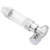 Aquarium CO2 Check Valve, Aquarium System CO2 Regulator Stainless Steel