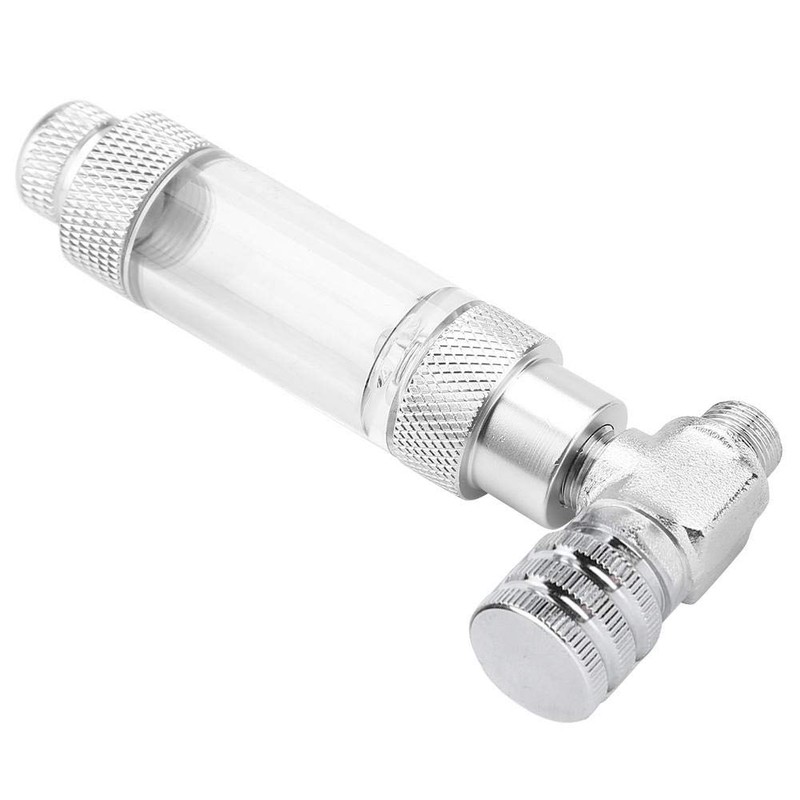Aquarium CO2 Check Valve, Aquarium System CO2 Regulator Stainless Steel
