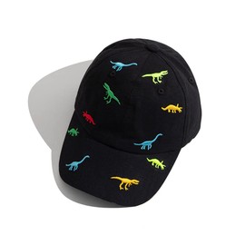 iNszkoos 2-6 Years Children's Dinosaur Baseball Cap Summer Sun Hat for Kids, Unisex Cotton Embroidered UV Protection Hat Golf Baseball Sports Cap Beanie Hat for Boy Girl Baby Infant Toddler