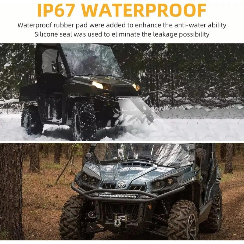 Faros Auxiliares Barra De Luz Led 20inch Jeep 4x4 Universal