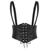 SANSTHS Women Corset Waist Belt, Elastic Wide Renaissance Underbust Corset