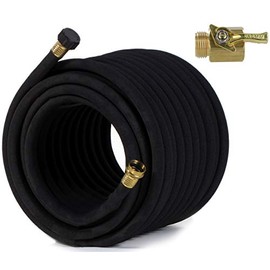 Osmile 100 Foot Professional Soaker Hose with Dramm Brass Shutoff Valve (Bundle, 2 Items)