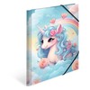 HERMA Collector's Folders A4 Happy Unicorn Set, 3 Pieces, Cardboard