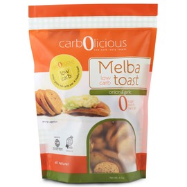 Low Carb Melba Toast (ONION & GARLIC) 4 oz.