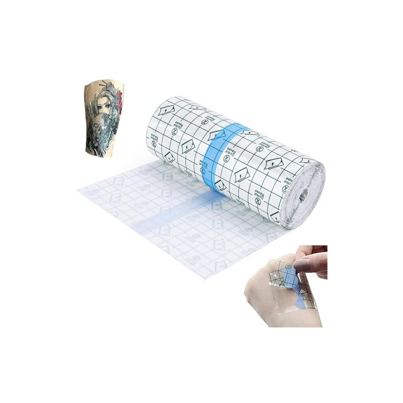 GUOJIAN Vendaje para Tatuajes, Segunda Piel 15 cm x 10