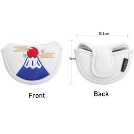 SHABIER Mt. Fuji, Japan Design Mid-Mallet Putter Headcover