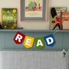 Wheatwin Classroom Reading Nook Decor, Read Sign Felt Pennant Flag