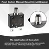 DMiotech 10A Thermal Circuit Breaker 125/250V AC 50V DC 50/60Hz
