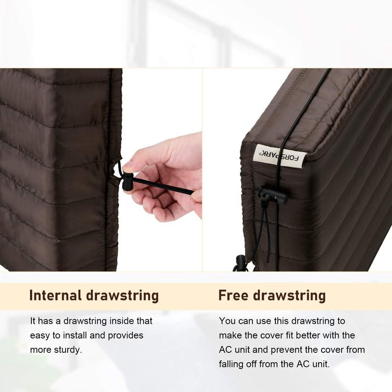 FORSPARK Indoor Air Conditioner AC Covers for Inside with Free