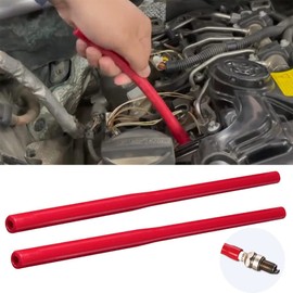 Universal Car and Motorcycles Spark Plug Socket, Reusable Rubber Tube, Portable Easy Installation Removal Tool