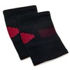 2 x Knee Brace Black/Red