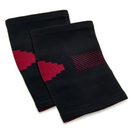 2 x Knee Brace Black/Red