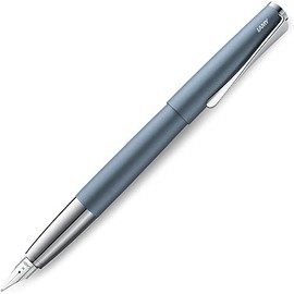 Lamy 1234853 Studio Fountain Pen 66 - Timeless Fountain Pen in Glacier Colour Made of Rustproof Stainless Steel and Propeller-Shaped Clip - Nib Size EF