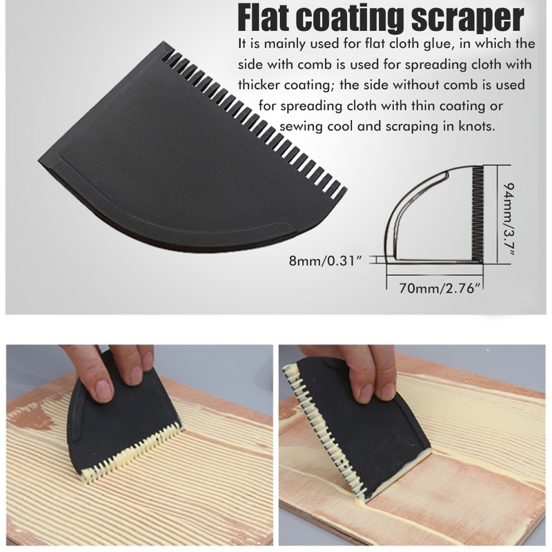 4pcs/set Woodworking Glue Brush Tool Kit Silicone Brush Durable Wood