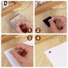 Koqye Alphabet Stamps Set - 40Pcs Wooden Letter Stamps with