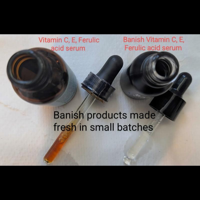 Banish Vitamin C, E, Ferulic Acid Serum - Dark Spot