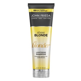 John Frieda Shampoo Sheer Blonde Go Blonder Lightening 8.3 Ounce (245ml) (2 Pack)