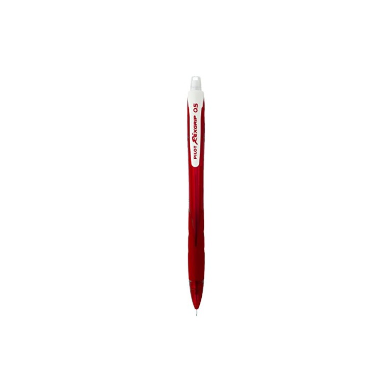 Pentel Pilot Mechanical Pencil RexGrip, 0.5mm, Red Body (HRG-10R-R5)