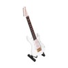 Minature Electric Guitar Wooden Mini Instrument Model Suitable for Gifts