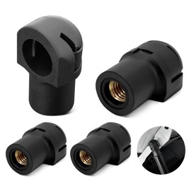 Gas Lift Connection Gas Spring Boot Gas Spring End Piece M6-4 Pieces Gas Spring Lid Gas Spring Cover for Bonnet, Caravan Window Replacement Parts, Gas Springs End Caps for Ball Head 10.5 mm
