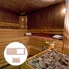 Mikikit Wooden Rectangle Air Vent, Sauna Air Vent, Adjustable Sauna