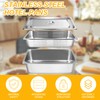 3 Pack Full Size 4 Inch, 6 Inch Hotel Pan