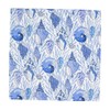 Caspari Shell Toile Paper Cocktail Napkins in Blue - 20