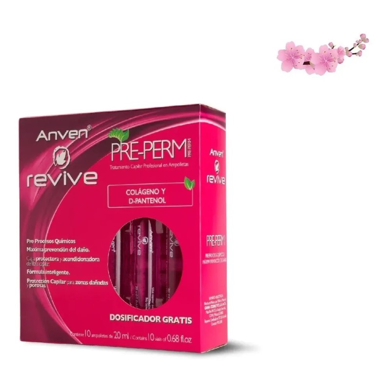 Revive Ampolleta Pre-perm Estuche C/10 Ampolletas De 20ml