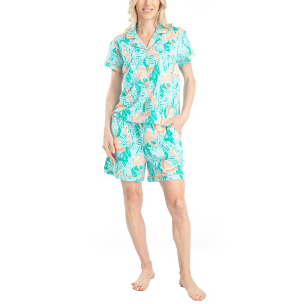 Ocean Pacific Vibes Women's Sleep and Lounge Set, Parrots Notch