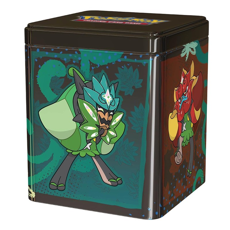 Pokemon TCG: Stacking Tin (Q1 2025) - 3 Packs, Stickers