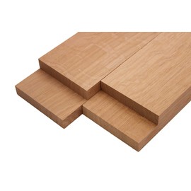 Barrington Hardwoods Quarter Sawn White Oak Lumber Board - 3/4" x 4" (2 Pieces) (3/4" x 4" x 36")