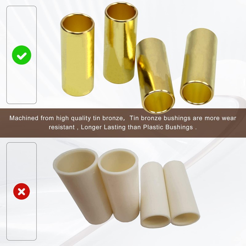 Sporacingrts K7129100 - Bujes de resorte de hoja para remolque,