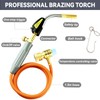 RTMMFG Self-Ignition Propane Soldering Torch Mapp Gas Welding Torch with