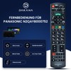 Dakana Remote Control for Panasonic Remote Control N2QAYB000752 Remote Control