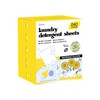 Soulink Laundry Detergent Sheets, 240 Loads - Eco-Friendly, Plant-Based, Hypoallergenic,