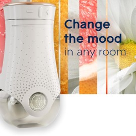 Glade PlugIns Refills Air Freshener, Scented and Essential Oils for Home and Bathroom, Joyful Citrus & Daisies, 3.35 Fl Oz, 5 Count