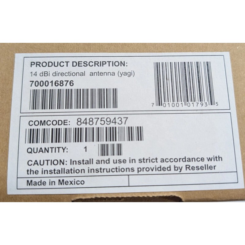 Yagi 14 dBi Directional WiFi Wireless Network Antenna 2.4 GHz