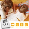 Aigostar Timer - Digital Kitchen Timer with Large LCD Display,
