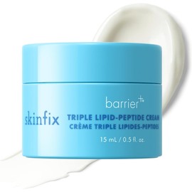 Skinfix-Mini Barrier+ Crema facial con triple lípido y péptidos, 0,5 oz/15 ml