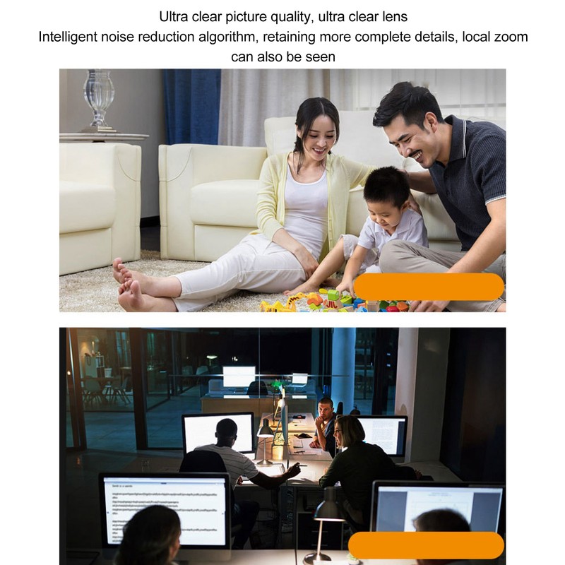 1MP Smart Wireless Surveillance Camera Audio Intercom Wifi Home Surveillance