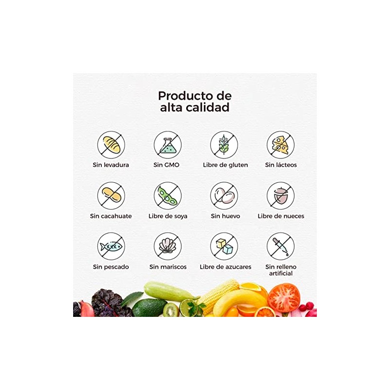 Blanca Probióticos Mujer Vitalitown Prebióticos Enzimas Digestivas Arándanos Vegano Omg