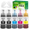 522 Ink Refill Bottles Replacement for Epson 522 Ink Refill