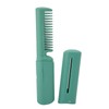 Mini Hair Straightener Brush Wireless Portable Ergonomic Handle Fast Warming