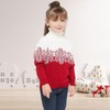 Momkonzz Ugly Christmas Sweater Family Matching Sweater with Snowflake Knit