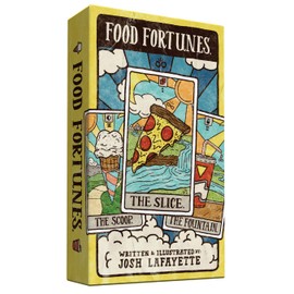 Food Fortunes Card Deck (Gifts for Foodies, Food Lover Gifts, Funny Tarot Cards, Funny Deck of Cards)