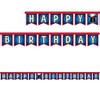 Creative Converting Magic Party Happy Birthday Jointed Banner